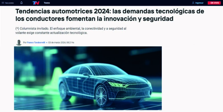 Ituran | TENDENCIAS AUTOMOTRICES 2024: LAS DEMANDAS TECNOLÓGICAS DE LOS CONDUCTORES FOMENTAN LA INNOVACIÓN Y SEGURIDAD